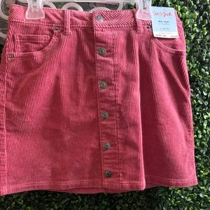 MIDI CORDAROY SKIRT
